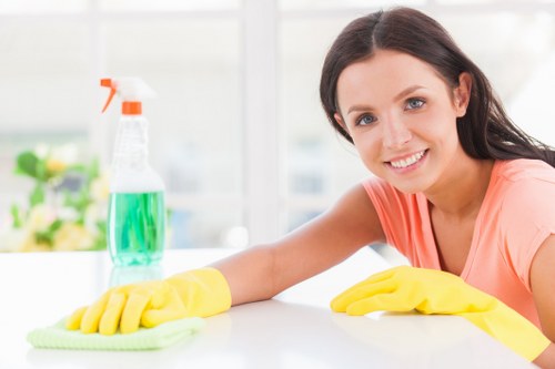 Professional deep cleaning service in a Shepherds Bush home kitchen