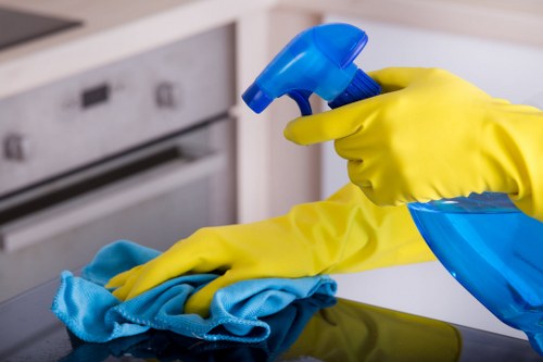 Careful treatment of a decorative rug during cleaning