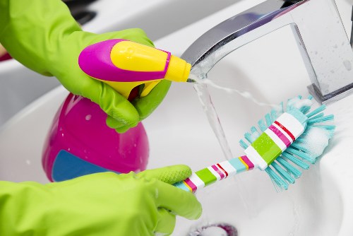 Local Shepherds Bush cleaners working in a flat or rental property