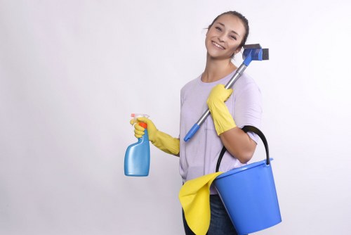 Customer reviewing a confirmed cleaning booking