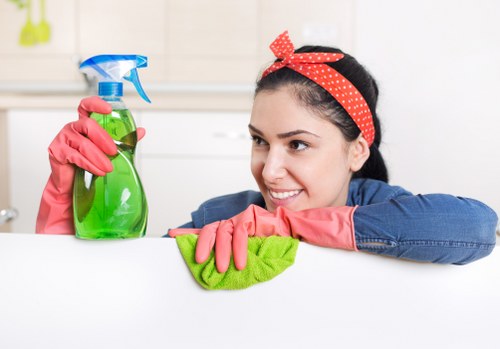 A detailed Shepherds Bush cleaning service in a kitchen setting