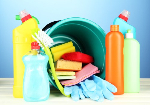 Local carpet cleaner treating traffic marks and stains
