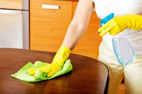 Deep cleaning commercial carpets in a West London office space